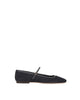ELLIE SUEDE FLAT
