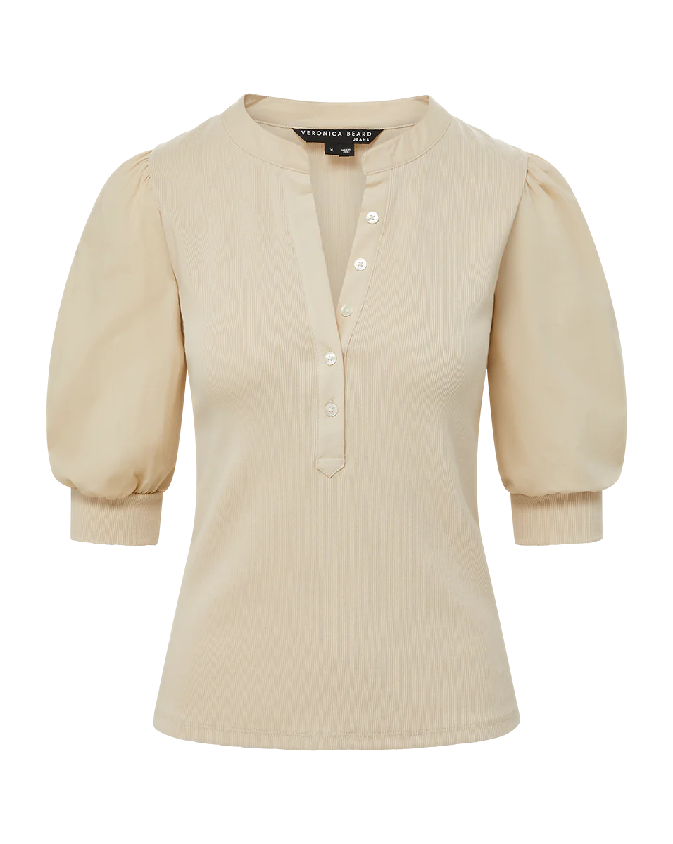 CORALEE PUFF SLEEVE TEE