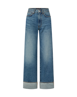 TAYLOR CUFFED WIDE LEG JEAN