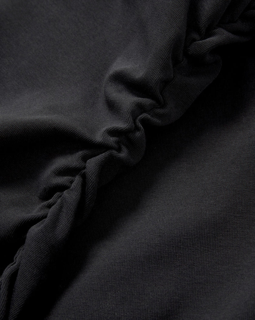 CHARISSA STRETCH COTTON MIDI DRESS