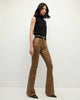 BEVERLY METALLIC SKINNY FLARE JEAN