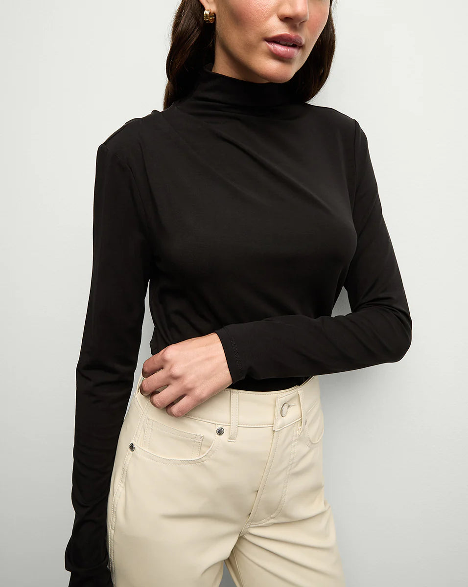 MYLIE MOCK NECK TOP