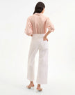 TAYLOR CUFFED CROPPED WIDE LEG JEAN