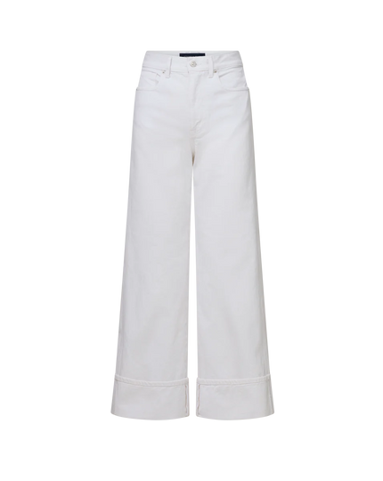 TAYLOR CUFFED CROPPED WIDE LEG JEAN