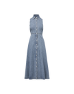 FULLER DENIM MIDI DRESS