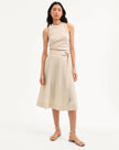 FACIA ALINE MIDI SKIRT