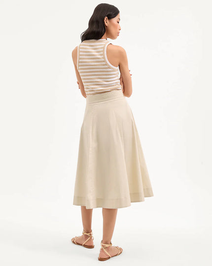 FACIA ALINE MIDI SKIRT