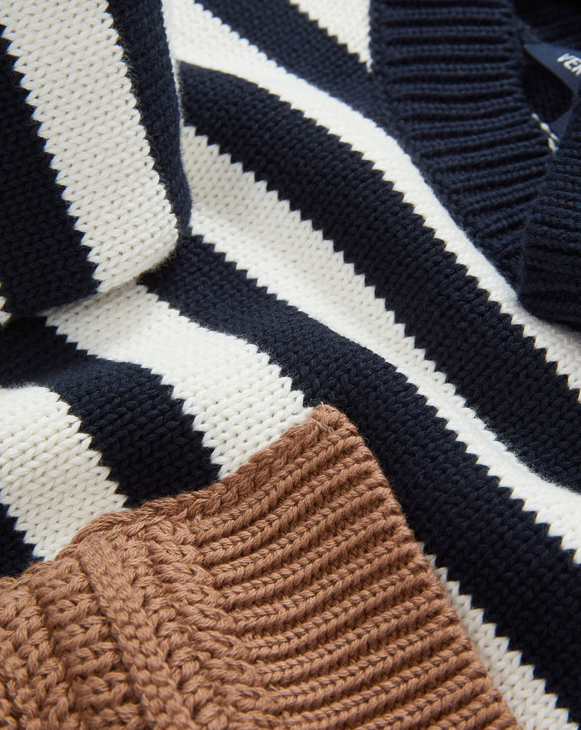 EMILIE STRIPED PULLOVER