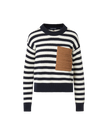 EMILIE STRIPED PULLOVER