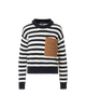 EMILIE STRIPED PULLOVER