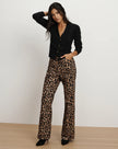 TAYLOR LEOPARD WIDE LEG JEAN