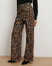 TAYLOR LEOPARD WIDE LEG JEAN