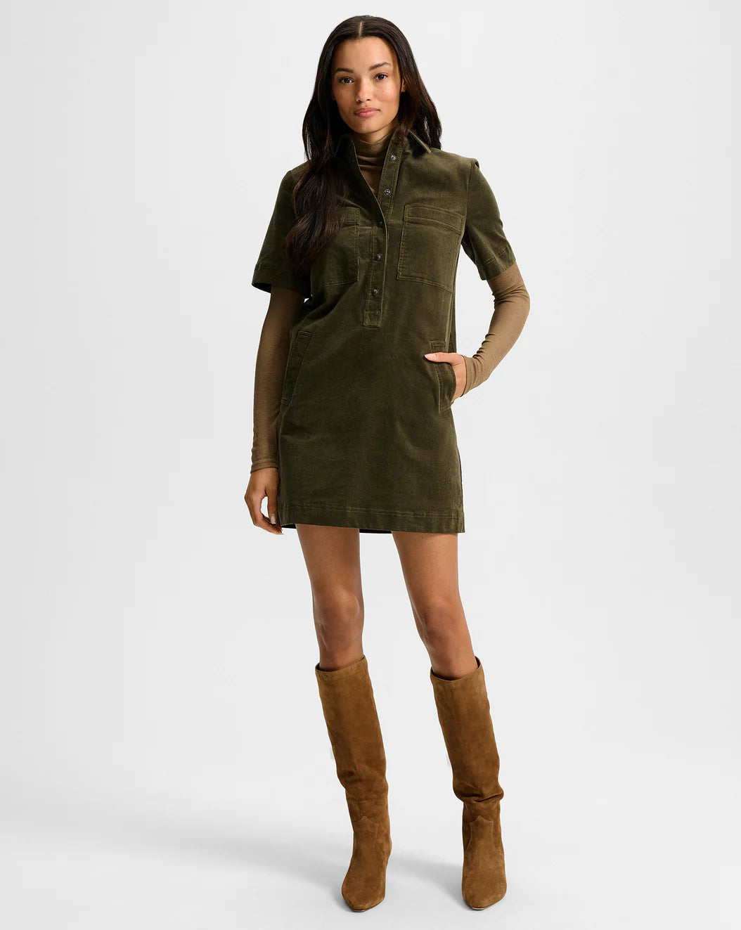 KOULIS MINI SHIRTDRESS