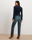 ELIANNE RUFFLE TRIM TSHIRT