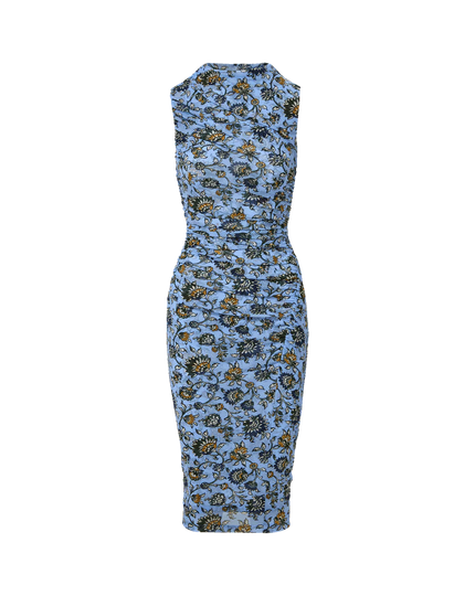 SYLVIANI FLORAL MIDI DRESS