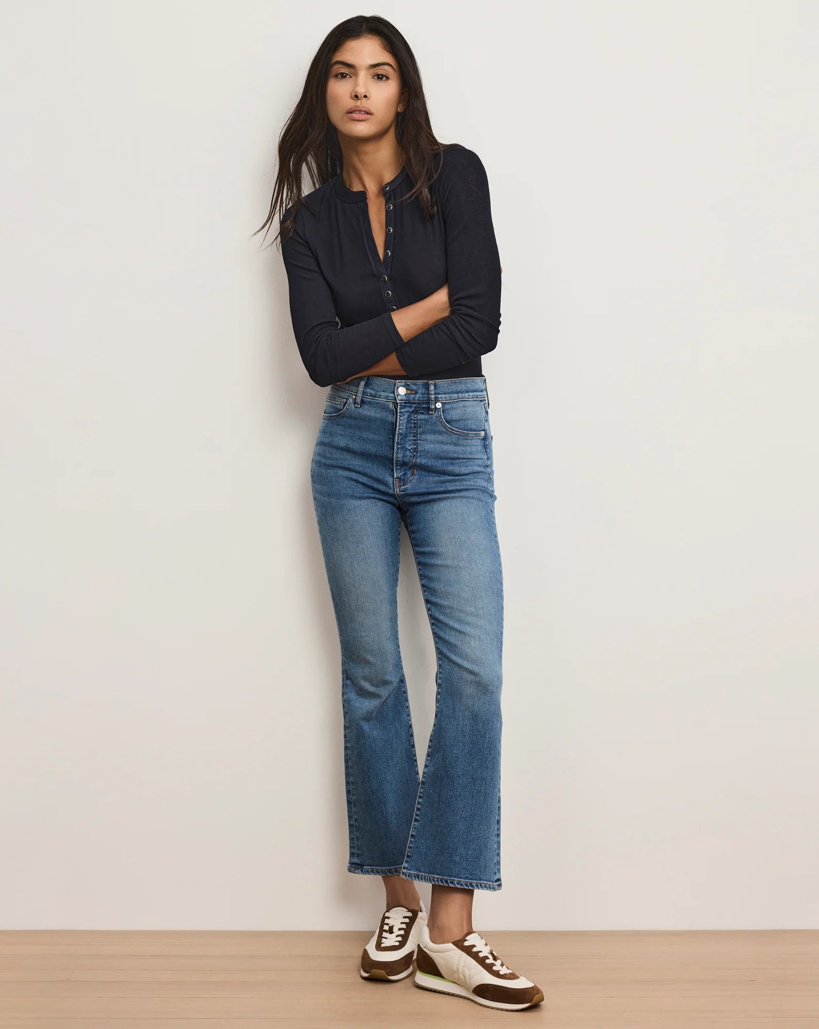 CARSON HIGH RISE ANKLE FLARE