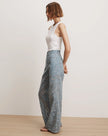 TAYLOR BURNOUT WIDE LEG JEAN