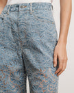 TAYLOR BURNOUT WIDE LEG JEAN