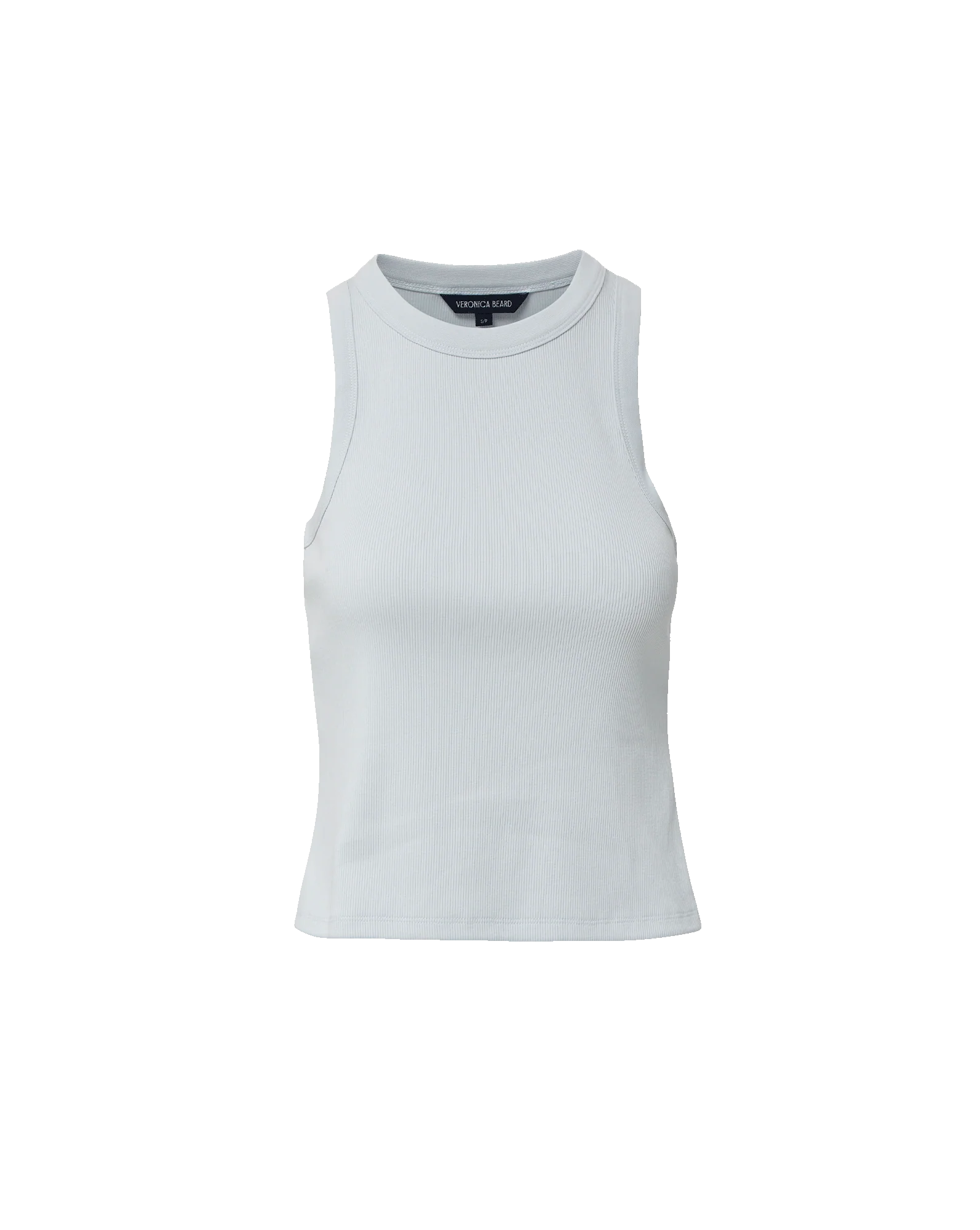JORDYN CROPPED TANK TOP IN RIVER MIST