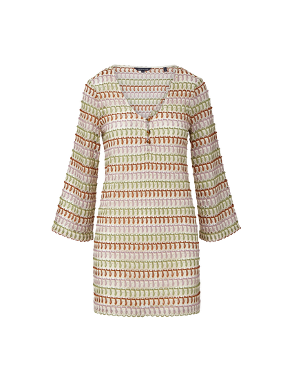 NOVIEN CROCHET MINI DRESS
