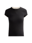 DEVIN CREWNECK CONTRAST TEE