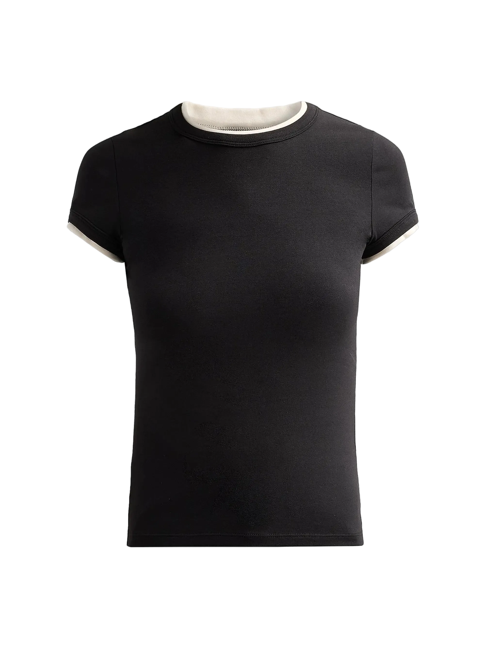 DEVIN CREWNECK CONTRAST TEE