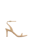STRAPPY LEATHER ANKLE STRAP STILETTO SANDAL