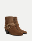 ASHBY WESTERN ANKLE BOOT