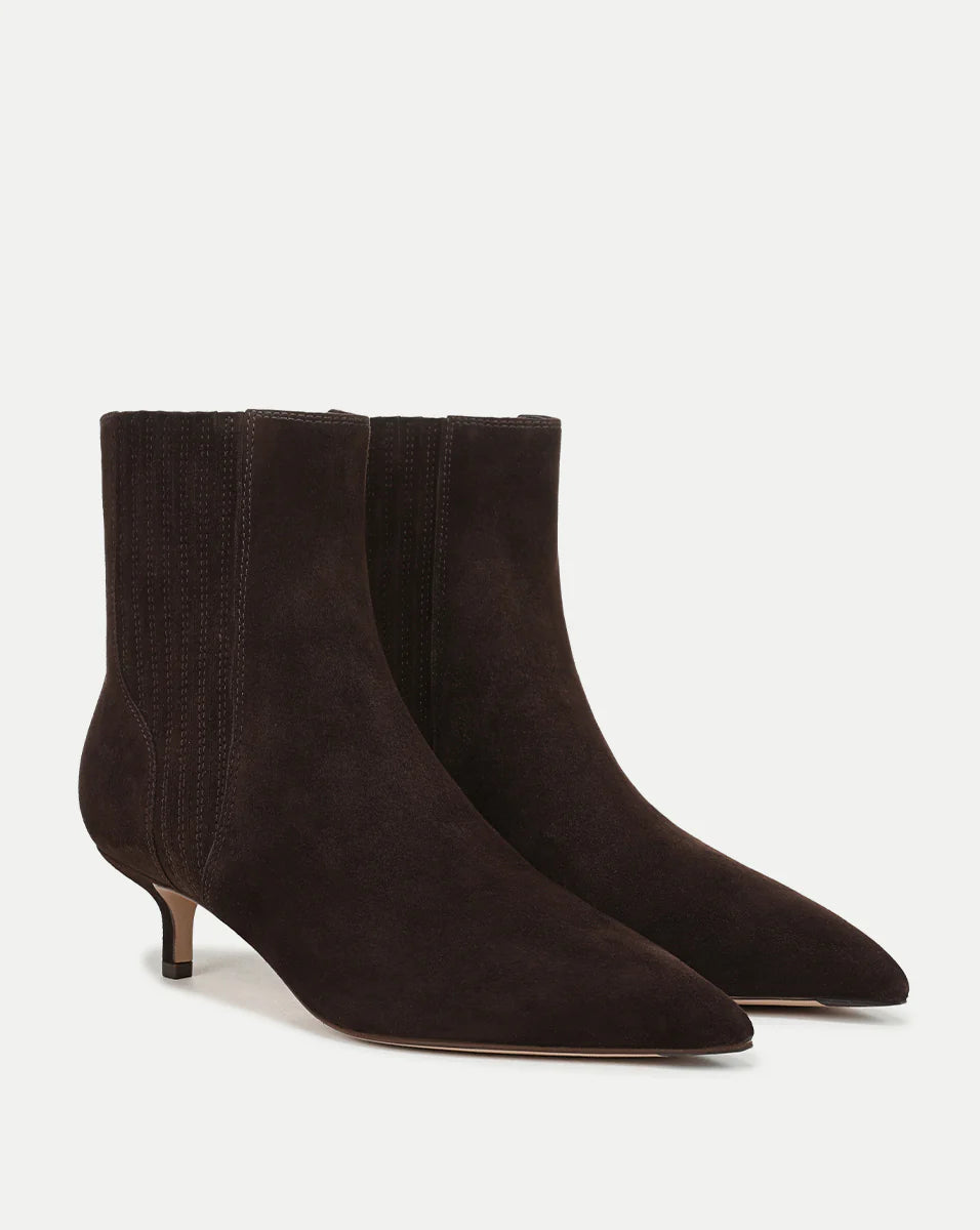 LISA KITTEN HEEL BOOTIE