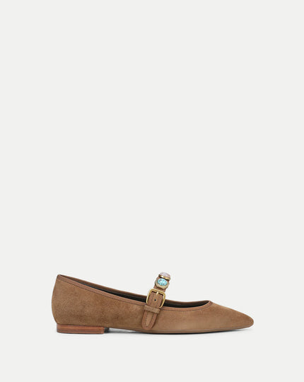 SELENE EMBELLISHED FLAT