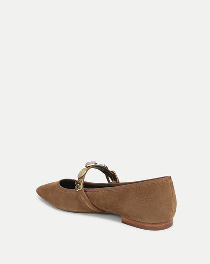 SELENE EMBELLISHED FLAT