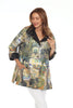 GARDEN OF THE ARLES REVERSIBLE HOODED RAINCOAT