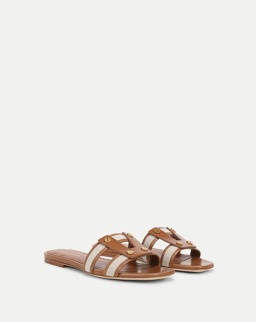 VIA SLIDE FABRIC SANDAL
