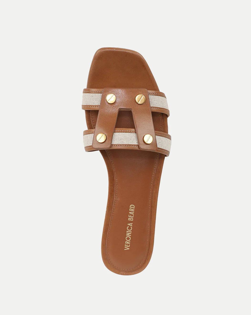 VIA SLIDE FABRIC SANDAL
