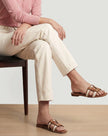 VIA SLIDE FABRIC SANDAL
