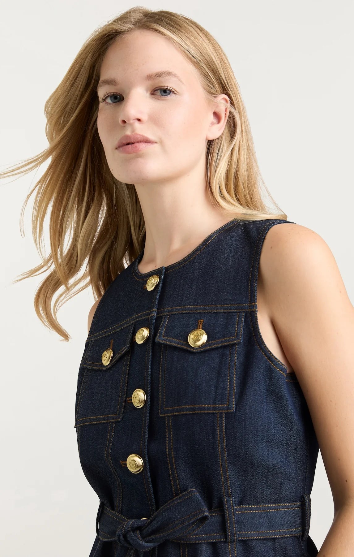 INDIGO DENIM REENEE VEST