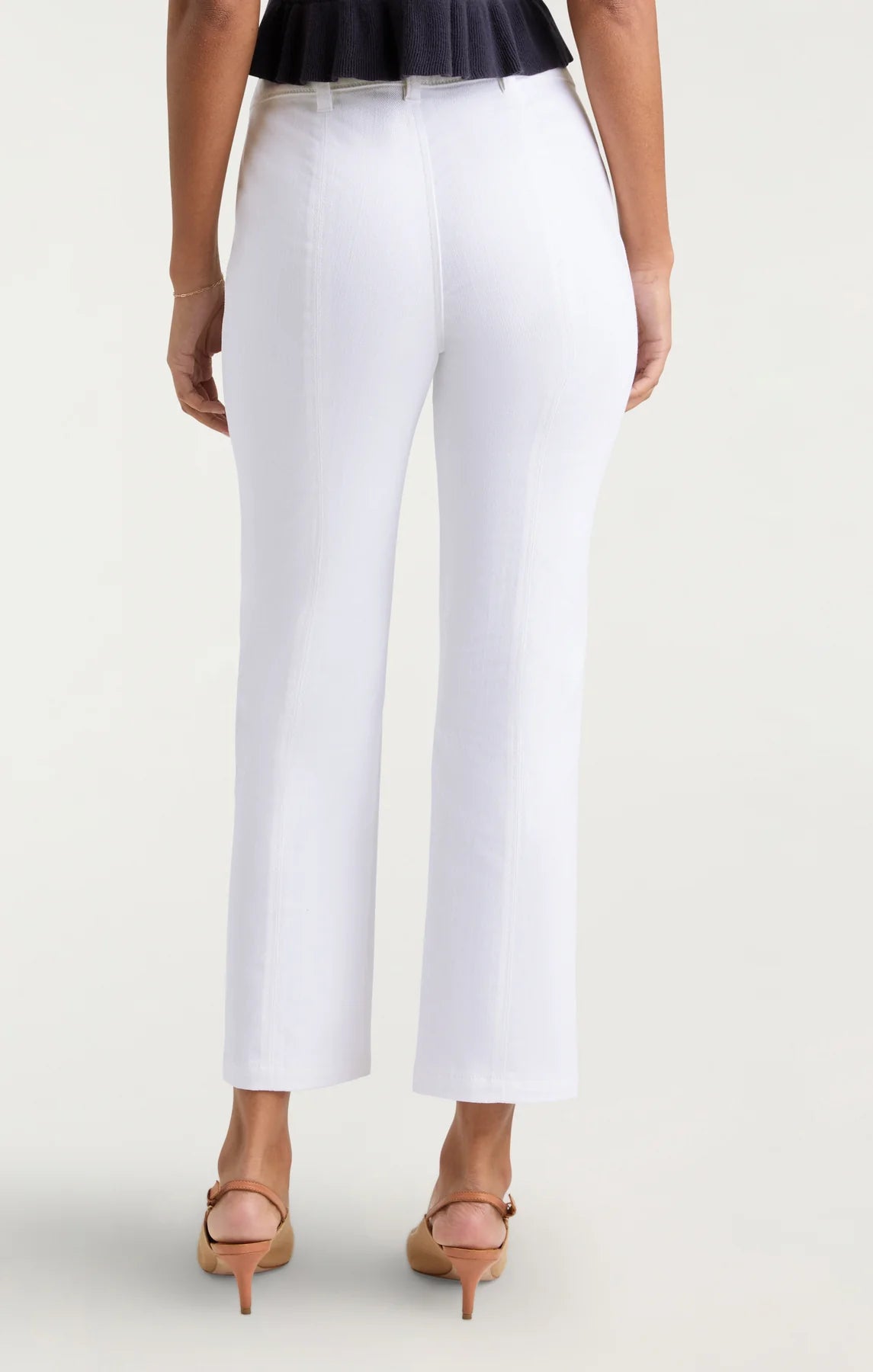 WHITE DENIM DOROTHEA PANT