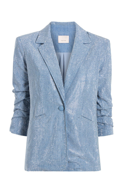 CHAMBRAY HEATSET KYLIE JACKET