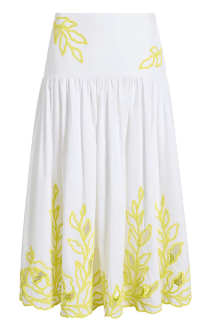 TRAILING PEONIES TILDA SKIRT