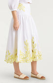 TRAILING PEONIES TILDA SKIRT