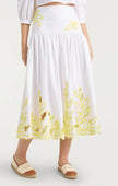TRAILING PEONIES TILDA SKIRT