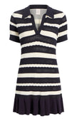 CLEMENTINE KNIT POLO DRESS