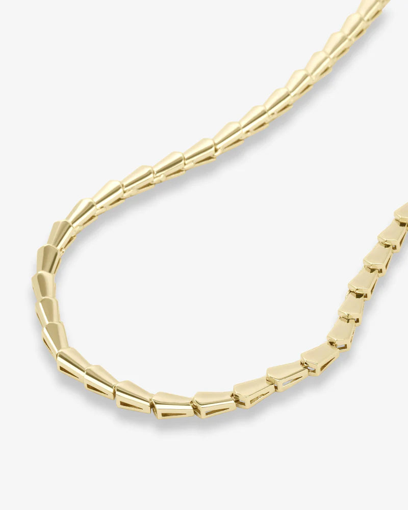 SERPENT COLLAR NECKLACE 15 INCH
