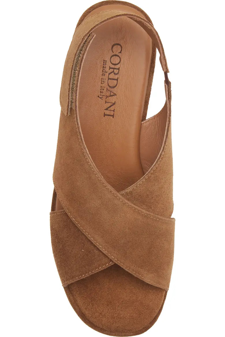 JESSIE CRISSCROSS PLATFORM SANDAL