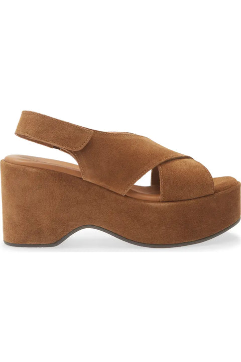 JESSIE CRISSCROSS PLATFORM SANDAL