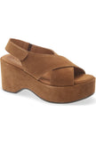 JESSIE CRISSCROSS PLATFORM SANDAL