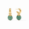 BONBON HOOP AND CHARM EARRING