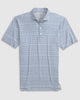 WARWICK STRIPED FEATHERWEIGHT PERFORMANCE POLO