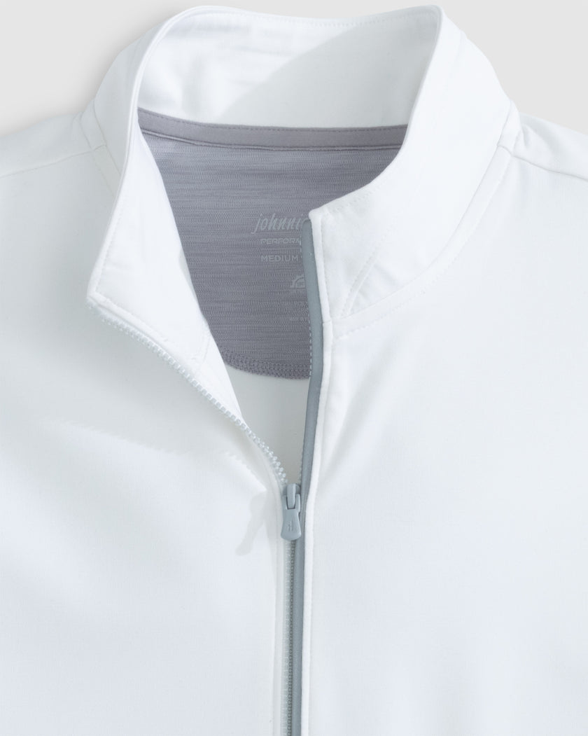 CALEB PERFORMANCE QUARTER ZIP VEST