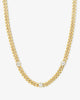 JULIAN TRIPLE DIAMOND NECKLACE 18 INCH